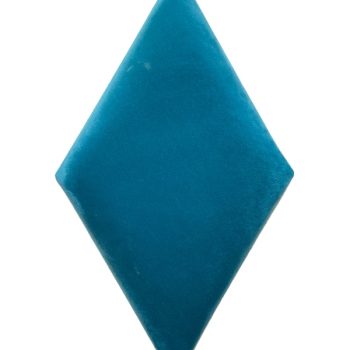 Nástenný čalúnený panel 35x35diamant kosoštvorec - Petrolejová lesklá