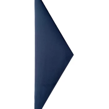 Nástenný čalúnený panel 60x18 trojuholník - Čierna