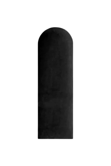 Čalúnený panel - Oblúčik čierna