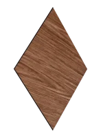 Nástenný drevený obklad MDF | Diamant