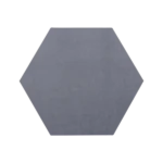 Čalúnený panel Hexagón | Tmavosivá